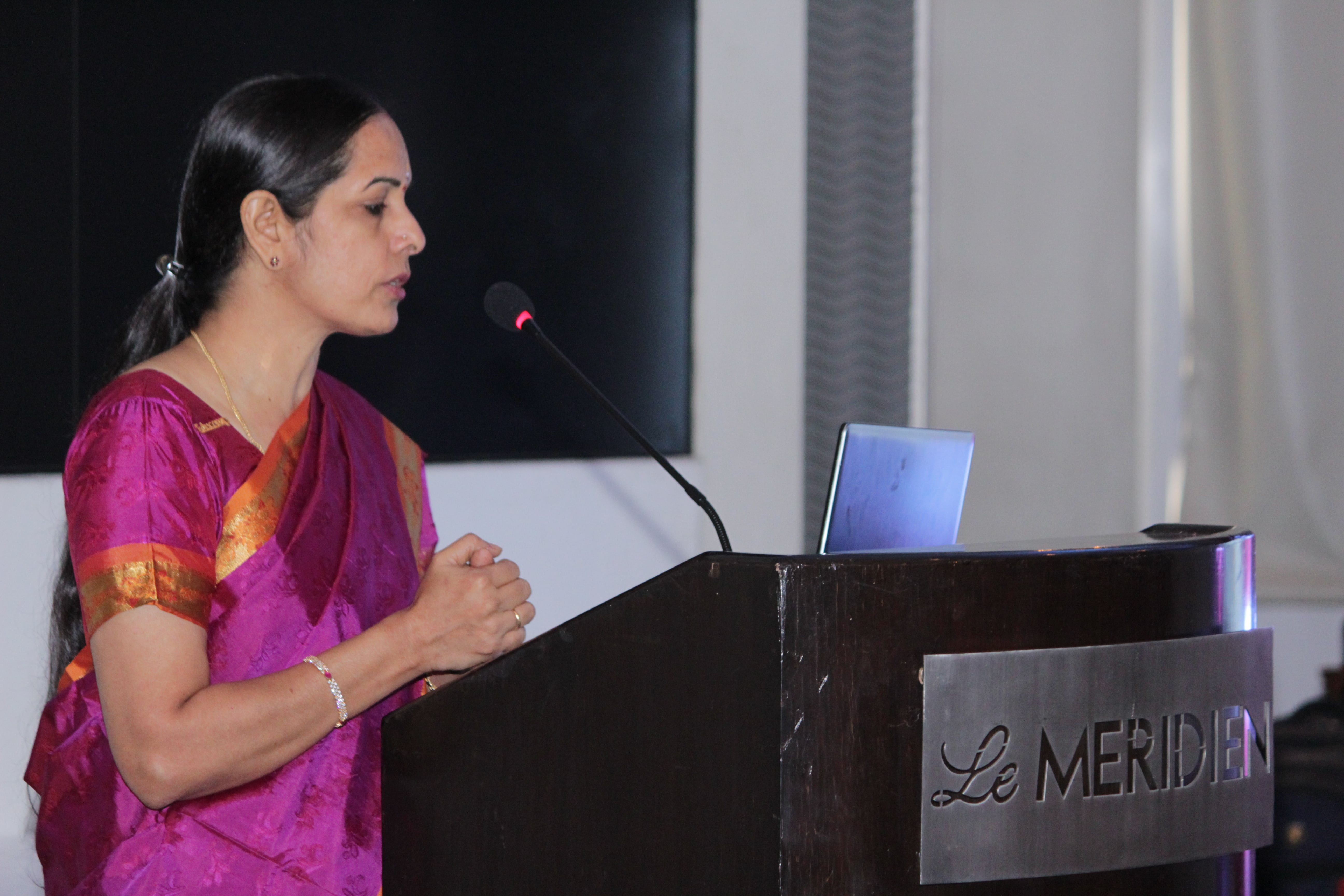 J Vijayavalli, Head Training, Educomp Solutions speaking at…