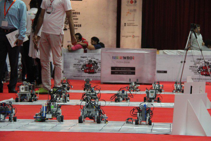 The World Robot Olympiad 2016 at Genesis Global School