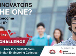 Registration for the Texas Instruments 2016 India Innovation Challenge