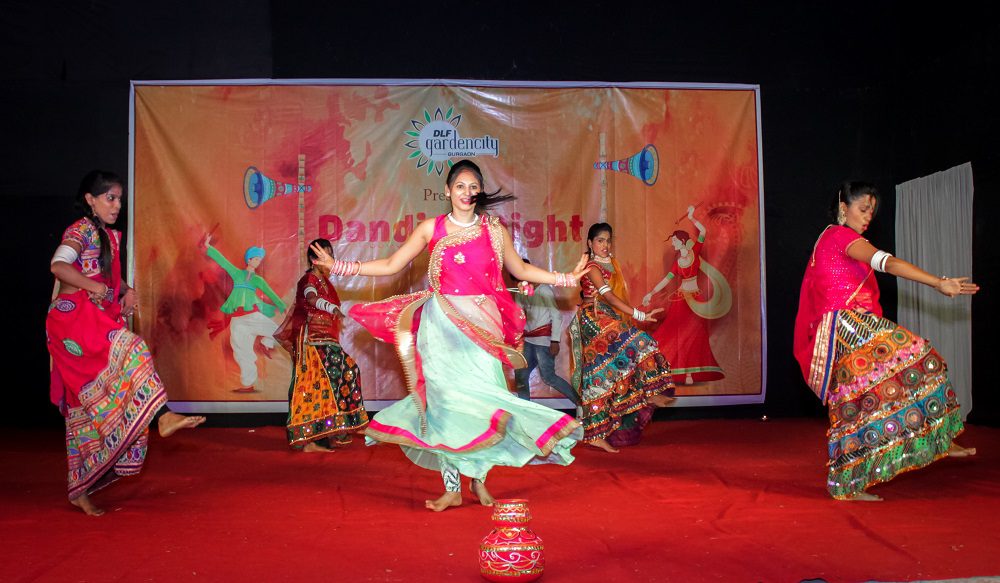 Dandiya Night celebrated at DLF Gardencity