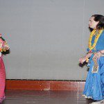 Padmashree Rajkumar Singhajit Singh, Charu Sija Mathur performing at Suncity School.