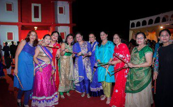 Dandiya Night celebrated at DLF Gardencity