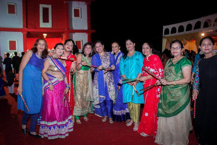 Dandiya Night celebrated at DLF Gardencity