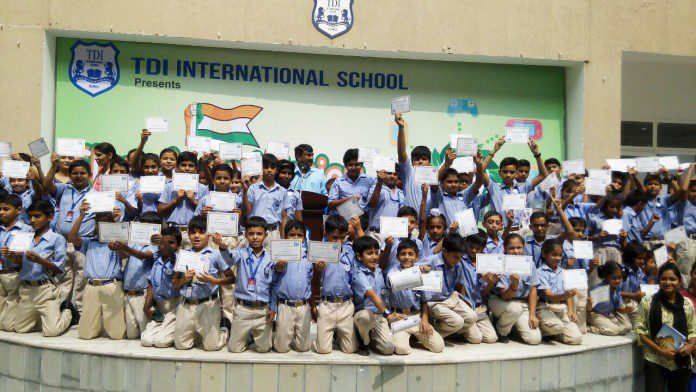 TDI School Celebrates Anniversary of Swachh Bharat Mission