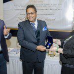 (In Middle)Dr. Darlie Koshy, DG & CEO ATDC & IAM Conferred International Holden Medal Award by Ms. Stephanie Dick, TI, UK