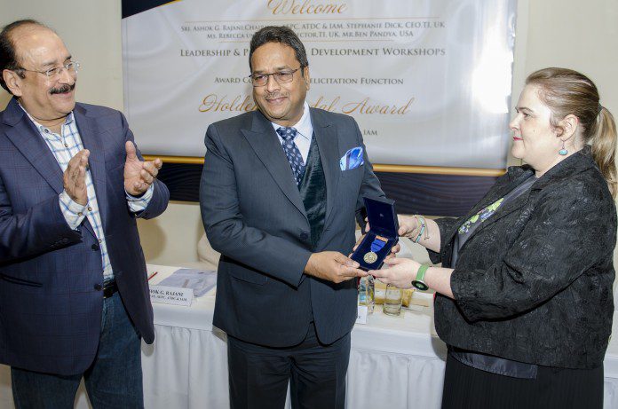 Dr. Koshy Conferred International Holden Medal Award