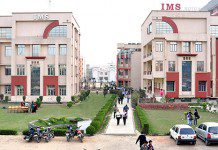 IMS Noida Girls topped at the University