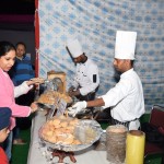 Residents enjoying at Food Festival, DLF Gardencity