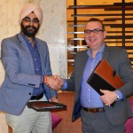 (L to R) – Dr. KJS Anand , Executive Director IMS Noida and Mr. Benoit Anger, Admission Director at Skema Business School3