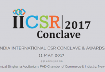 The India International CSR Conclave & Awards 201