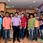 Students group Photo with Director- jharkhand