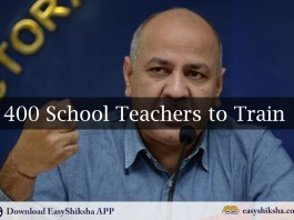 Delhi Govt, School Teachers, Training