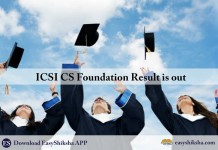 ICSI , ICSI CS Foundation, result