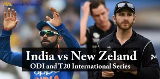 India Vs New Zeland, schedule, time table
