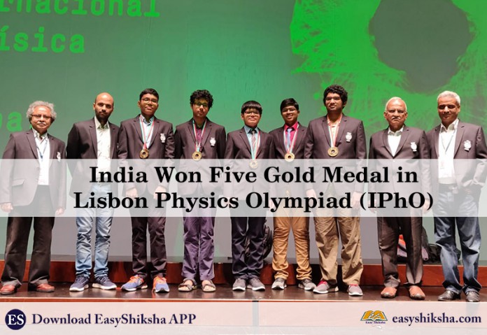 Lisbon Physics Olympiad, physica, medal