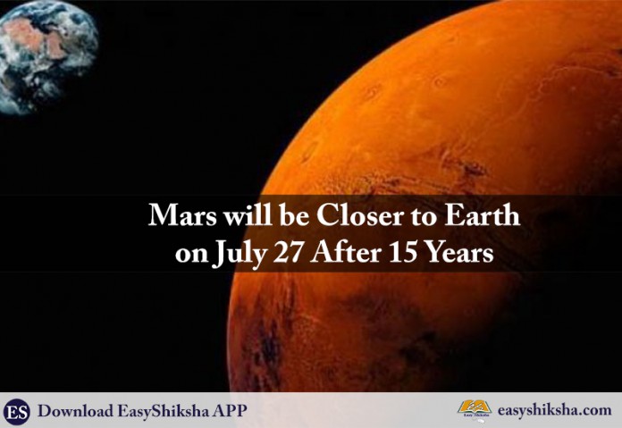 Mars, Mars closer to earth, Tech news