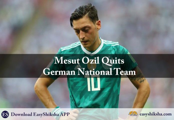 Mesut ozil, quits, german national team, sports news