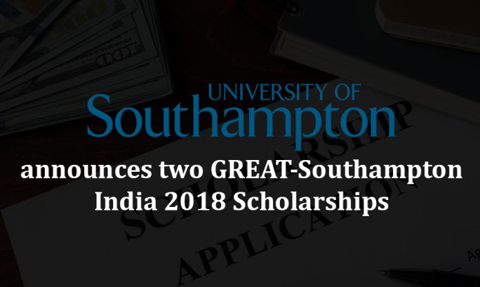 Southampton university, great southampton india 2018, scholarships
