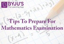 tips, mathematics, exam, byju's