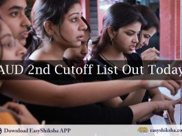 AUD 2nd CutOffs , ambedkar university, AUD