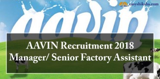 AAVIN Recruitment