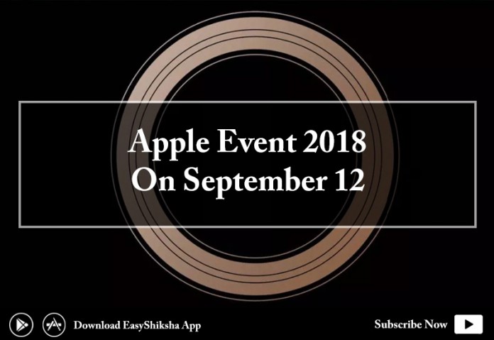 Apple Event, Apple Event 2018