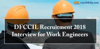 DFCCIL, DFCCIL Career Recruitment 2018