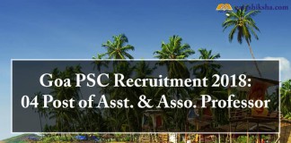 GOA PSC, recruitment, jobs