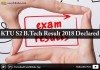KTU, ktu s2 b tech results, results