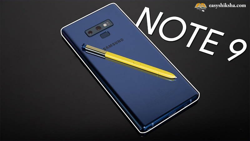 S Pen on Samsung Galaxy Note 9