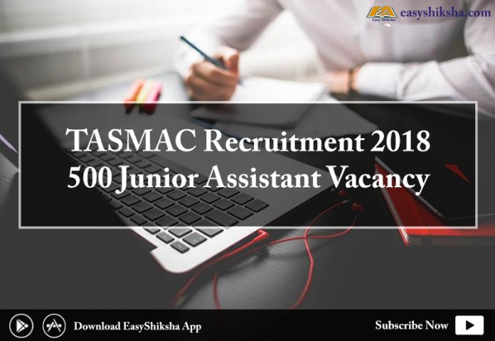 TASMAC, TASMAC Recruitment 2018