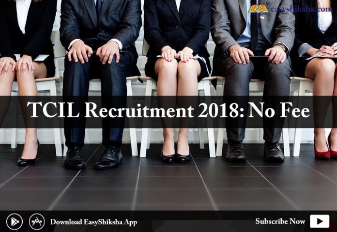 TCIL, TCIL recruitment, jobs