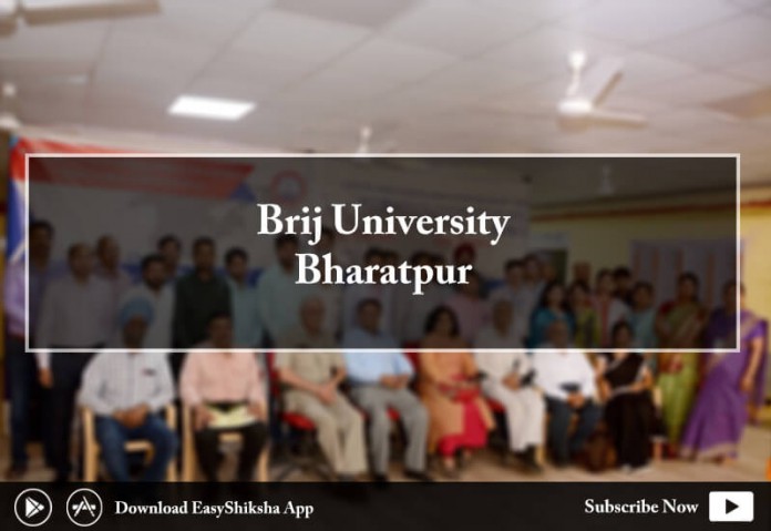 Brij University, bharatpur, result, time table