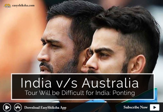 India vs Australia, tour