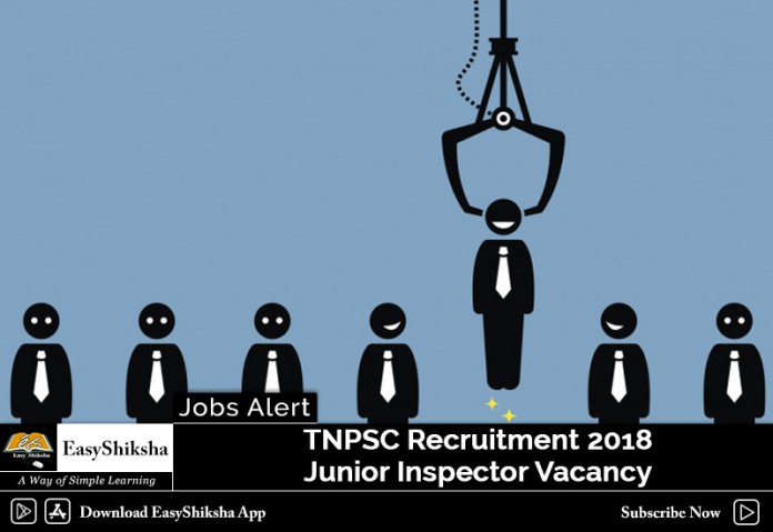 TNPSC Recruitment 2018