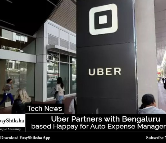 Uber Partners using Bengaluru-based Happay for Auto Expense Management
