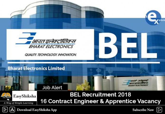 BEL recruitment, vacancy