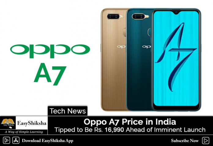 OPPO A7, price, specification