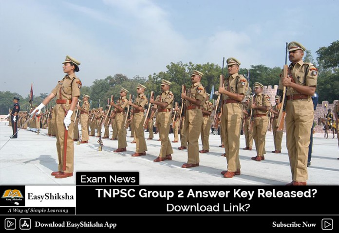 TNPSC Group 2 2018, Answer Key