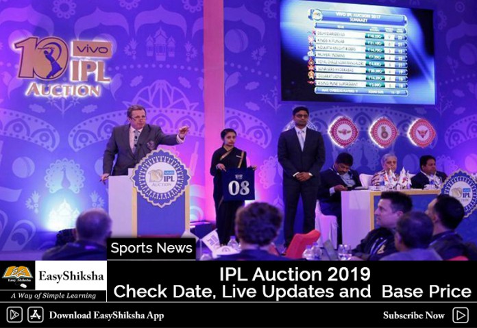 IPL Auction 2019