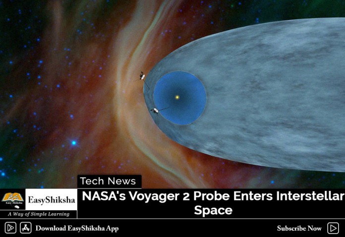 NASA's Voyager 2 Probe Enters Interstellar Space