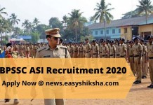 BPSSC ASI Recruitment