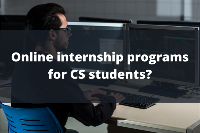 online internship program