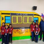 CACR with Orchids The International School students 2