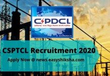 CSPTCL Recruitment