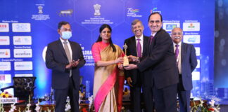 FICCI Mr. Shohab Rais, COO Tata Chemicals accepting the award on behalf of the company