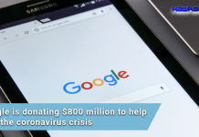 Google donating $800 million to fight against COVI-19