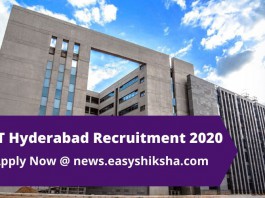 IIT Hyderabad Recruitment