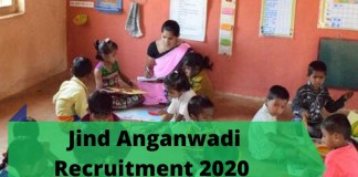 Jind Anganwadi Recruitment 2020
