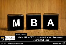 MAH MBA CET 2019